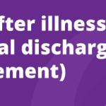 Care after illness or hospital discharge (reablement)