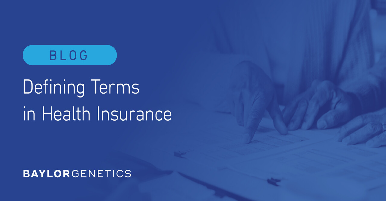 Health Insurance Terms & Definitions