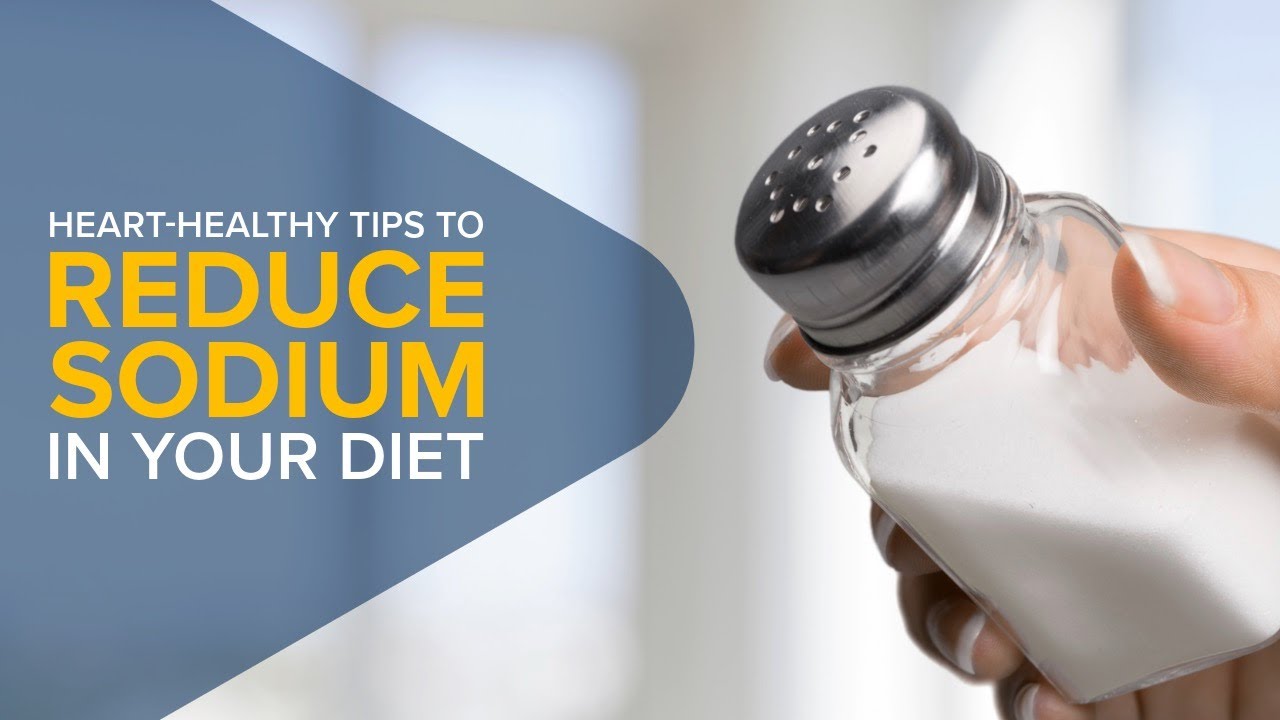 Your guide to low sodium eating and how to lower blood pressure